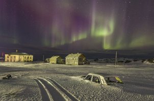 Да, летали этой осенью в Териберку, по следам фильма "Левиафан" Места шикарные!!!