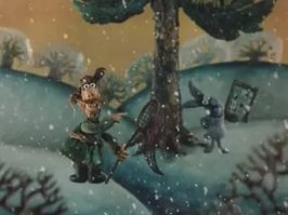 "Тссс! Зайца видишь? Знатная зверюга!"(С)