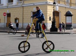 А это велочудо на букву "Х" точно поедет?