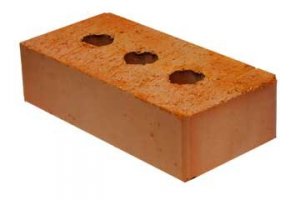 а можно готовый кирпич с дырками взять, есть на три а есть на шесть и восемь отверстий будет еще более брутально.