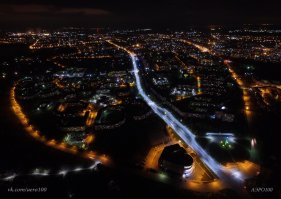 Березники ночные ( взято у АЭРО100 )