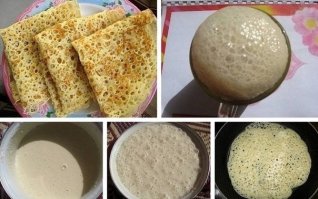 А соду добавить? Тогда блинчики будут ажурные, золотистые, вкуснющие.....