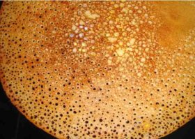 А соду добавить? Тогда блинчики будут ажурные, золотистые, вкуснющие.....