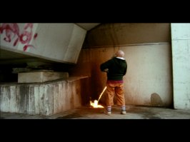 Огненный водопад в США