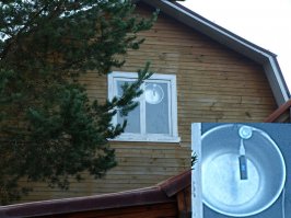 Вот моё. При помощи старого тазика разогнал интернет в три раза.