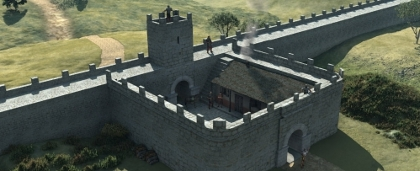 дааа.. ну автор загнууул... вспомним аналогичные стены - британский Адрианов вал и Большую засечную черту -сугубо утилитарные, жизненно необходимые укрепления СТОЛЕТИЯ спасавшие государства и миллионы жизней. 
Открою автору секрет - кочевые племена обладавшие невероятной мобильностью просто невозможно было разбить в поле -против войска они не принимали бой, обходили его, разоряли и уничтожали обоз, беспрерывно кружили вокруг не давая отдыха, отравляя колодцы, убивая фуражиров, а малочисленная конница не могла догнать и навязать "правильный" бой. 
 Так было во время набегов -пиктов и скоттов, Рейда Джэбэ-нойона, нашествия гуннов, войск Салах ад Дина, татаро -монгол, действий казаков во время войны 1812 года.
  Недооценить роль таких укреплений способен только человек ничего не знающий про историю. Прошла тысяча лет, но до сих пор существуют линии оборонительных укреплений на пути потенциального противника