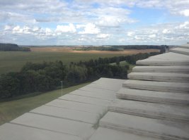 О, а вот и фото с "пересадочно - разворотной" площадки.