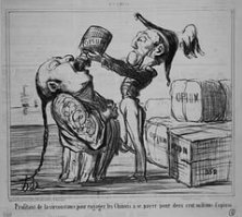 потому как мелкобритты из Наглии подсадили китайцев на опиум, а когда китайское правительство попыталось бороться с этим -начали убивать китайцев. К пониманию кто такие англосаксы , запомните- они убивали китайцев за то , что те не хотели покупать у них наркотики.
 За столетия ничего не изменилось,Вы думаете героин сейчас в европу откуда идет? Из Афганистана через военные базы США, а курирует всю эту "торговлю" -ЦРУ.