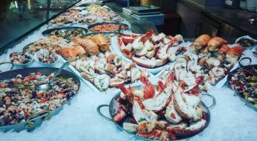 Вот!! Я тоже в основном морепродукты употребляла)) а мяса я и дома наемся)) В плане приготовления морепродуктов мне понравились Дубаи и Испания.
