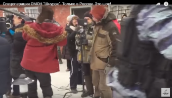 Очередной "сериал" для НТВ снимают.