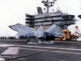 ......"скорость истребителя при этом может достигать 3 тысячи км/ч".......

Немного некорректно. Больше, чем 3000 км/ч., а сколько точно - секрет.
При испытании летчикам-испытателям не рекомендовалось (а может, запрещалось) разгонятся свыше 3000 км/ч. Т.к. не выдерживал "фонарь" кабины. Потом, проблему решили. Но максималку засекретили, во всяком случае не разглашали. Только в одном источнике прочитал, что достигали скорость 3400 км/ч.
Ведь главная задача МиГом была уже выполнена - из советского неба выгнали SR-71 (Разведчик-пендос, который безнаказанно до этого летал над СССР). 

По моему, ЭТОТ МИГ-31 такой же уникальный самолет, как и наши "дальники". 
Сколько лет в небе, а достойного противника до сих пор НЕТ!
Лучший в мире комплекс для перехвата!