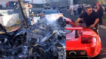 за рулём не уокер был