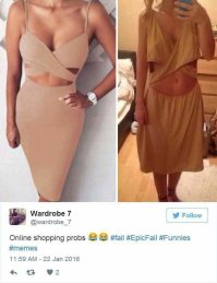 тут платье заказали,  а сиськи с попой забыли