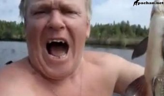 А где рыба мечты вот этого дядьки?!!