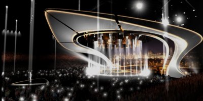 Макет сцены, представленный организаторами: