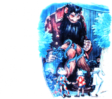 1)Карабас реально страшный
2)Кот и лиса бОльше похожа на ЛОХОВ,чем на жуликов)
3)НУ вы поняли