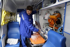 Бредите? Нормальная российская скорая помощь.