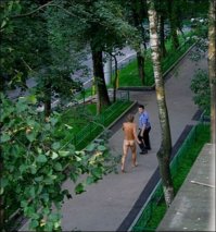 Т1000 мимикрирует в полицейского