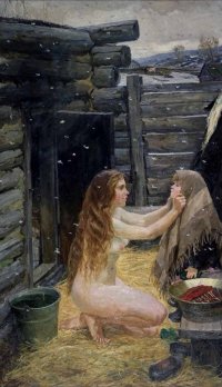 Нечто такое как у Пластова. Чистое,красивое.