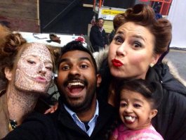 Не полный метр, сериал, но всё-таки. "Американская история ужасов".