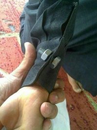 Вместо М6 взять М3,5, отгальванировать -  и вполне себе современный дезигнерский аксессуар.:)