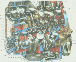 Кто когда-нибудь чинил мотор вот у этой машины, тот не будет удивлен газораспределительным механизмом Maserati MC12