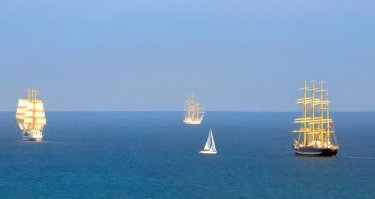 Регата в Варне в 2014 и 2016 гг.