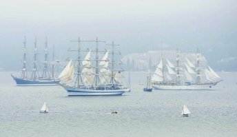 Регата в Варне в 2014 и 2016 гг.