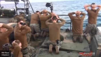 Вот доблестные морпехи сильнейшей армии в мире, в Иране.