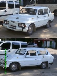 Самодельный "Мустанг" на агрегатах "Запорожца"