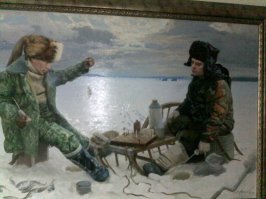 Ну, дык - как может быть по другому на рыбалке ... у Роснефти :)