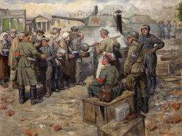 А если вы по поводу Владимирова, то смотрите его подпись (1)  и подпись под работами появившимися на Западе после его смерти (2). Под своими известными работами он никогда не подписывался латиницей.