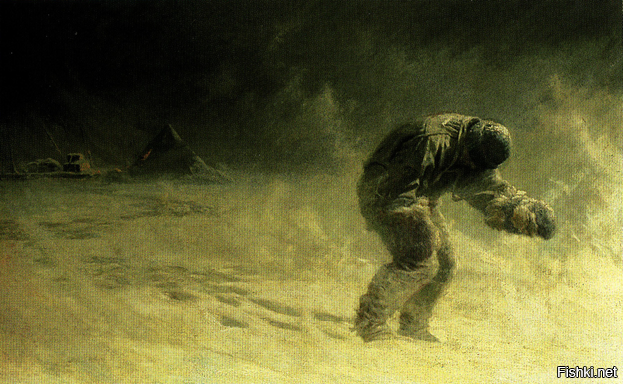 Отса они не "таскали за собой". Сильно ослабев он задерживал возвращение своих товарищей, которые наотрез отказывались его бросить, потому в ночь на 17 марта он вышел из палатки и ушёл "в буран". Тело его, кстати, поисковая партия в ноябре 1912 года так и не нашла...