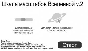 Шкала масштабов вселенной