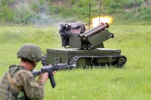пока американцы развлекаются создавая "кузнечиков","собачек" и "лошадок" ...русские боевые роботы просто мочат бармалеев в Сирии.