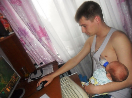 Жизнь пап тоже меняется! 

З.Ы. Но если серьёзно, то конечно перемены коллосальные и дома теперь никакого спокойствия, но зато довольно всё это интересно ;))) Но личное время у нас с женой есть теперь только когда сын спит...всё ;)