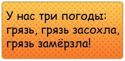 Весна пришла: ожидание и реальность