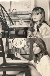 ну да, рисовать лучше стала