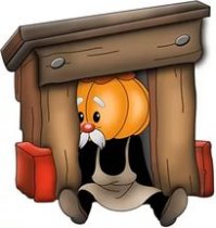 Хорошенький дом построил кум Тыква!