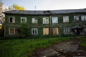 Трешак в г. Архангельск (такого добра порядочно даже в центре):