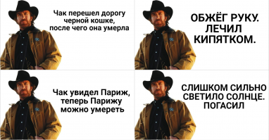 Сегодня 77 годам исполнился Чак Норрис.