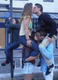 Потому что на 10 девчонок , по статистике 9 ребят !