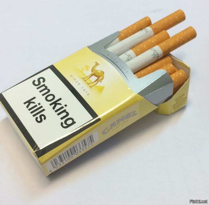 Сигареты с коричневым фильтром