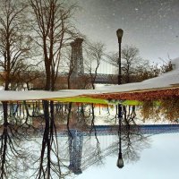 Параллельные миры городских луж