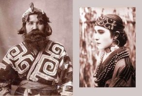 Американский антрополог С.Лорин Брейс, из Университета штата Мичиган в журнале  Горизонты науки ,  65, сентябрь- октябрь 1989г. пишет:  типичного айна легко отличить от японцев: у него более светлая кожа, более густой волосяной покров тела , бороды , что несвойственно монголоидам , и более выступающий нос .+

Брейс изучил около 1100 склепов японцев, Айнов и других этнических групп и пришел к выводу, что представители привилегированного сословия самураев в Японии являются на самом деле потомками Айнов, а не Yayoi (монголоидов), предков большинства современных японцев.
История с сословиями Айнов напоминает историю с высшими кастами в Индии, где самый высокий процент гаплогруппы Белого человека R1a1.

Далее Брейс пишет:  .. это объясняет, почему черты лица у представителей правящего класса так часто отличаются от современных японцев. Настоящие Самураи - потомки воинов Айнов, приобрели такое влияние и престиж в средневековой Японии, что породнились с остальными правящими кругами и привнесли в них кровь Айнов, в то время как остальное японское население было в основном потомками Yayoi .