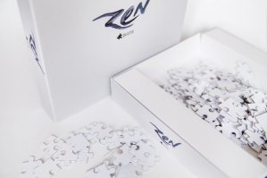 Белый пазл для медитаций. Изначально аналоги пазла были созданы для буддийских монахов, чтобы они вырабатывали терпение и выдержку. Моим личным адом было собрать небо - 2/3 пазла синенькие кусочки в наборе на 2000. Не доделала, тк завела кота сфинкса, а они как собаки все грызут - унёс много деталек. Выкрутилась сама перед собой