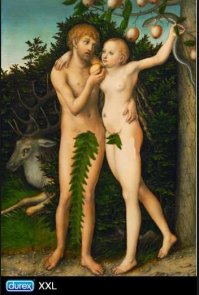 У Durex, кстати, полно рекламы в таком духе.