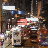 Огни ночного Гонконга