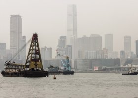 Огни ночного Гонконга