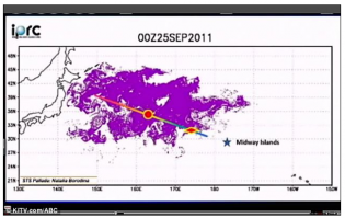А вот реальная карта мусора, но никак не ядовитых отходов